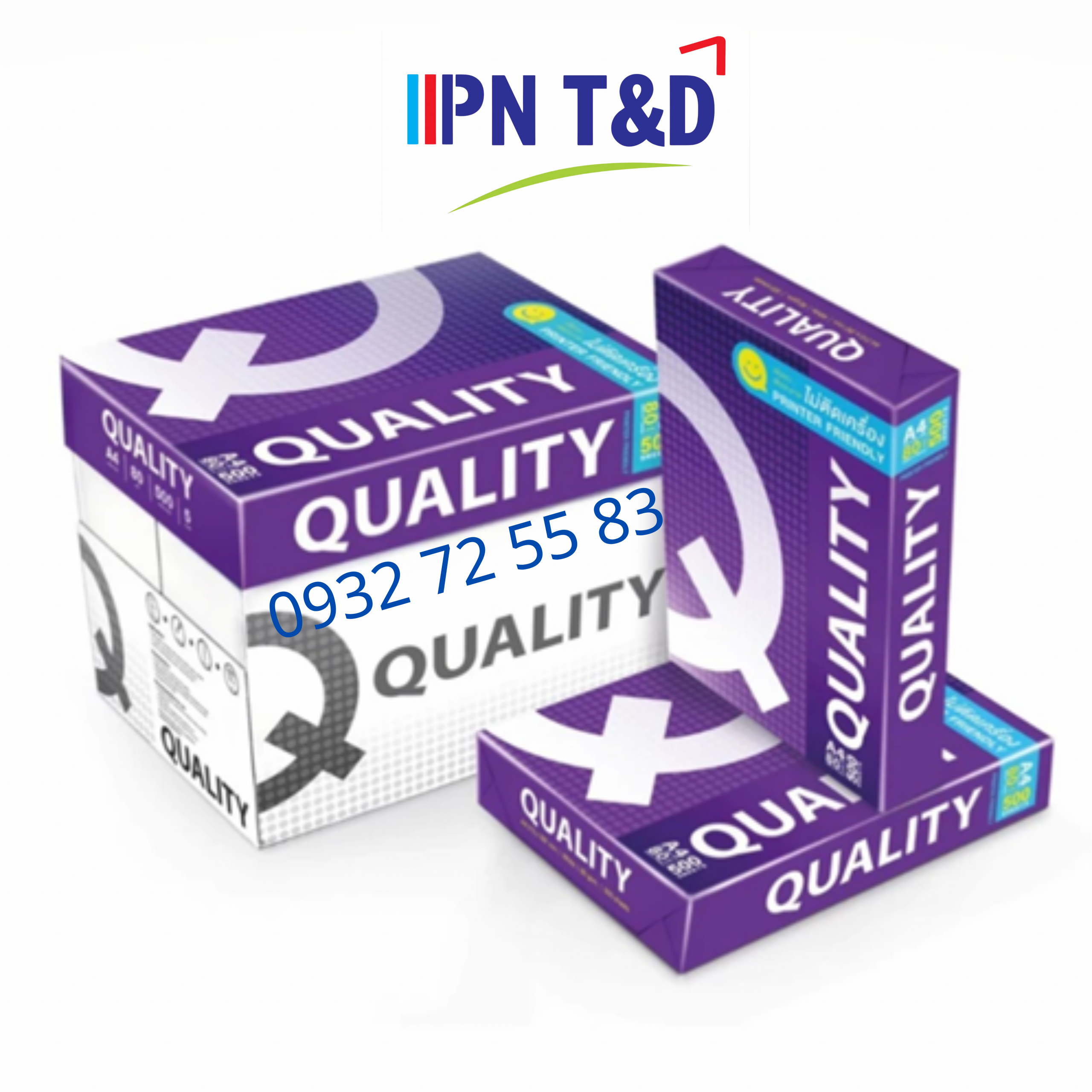 Giấy In A4 80 Quality Chính Hãng – Chất Lượng Cao, Giá Tốt Tại Văn Phòng Phẩm Phương Nam T&D