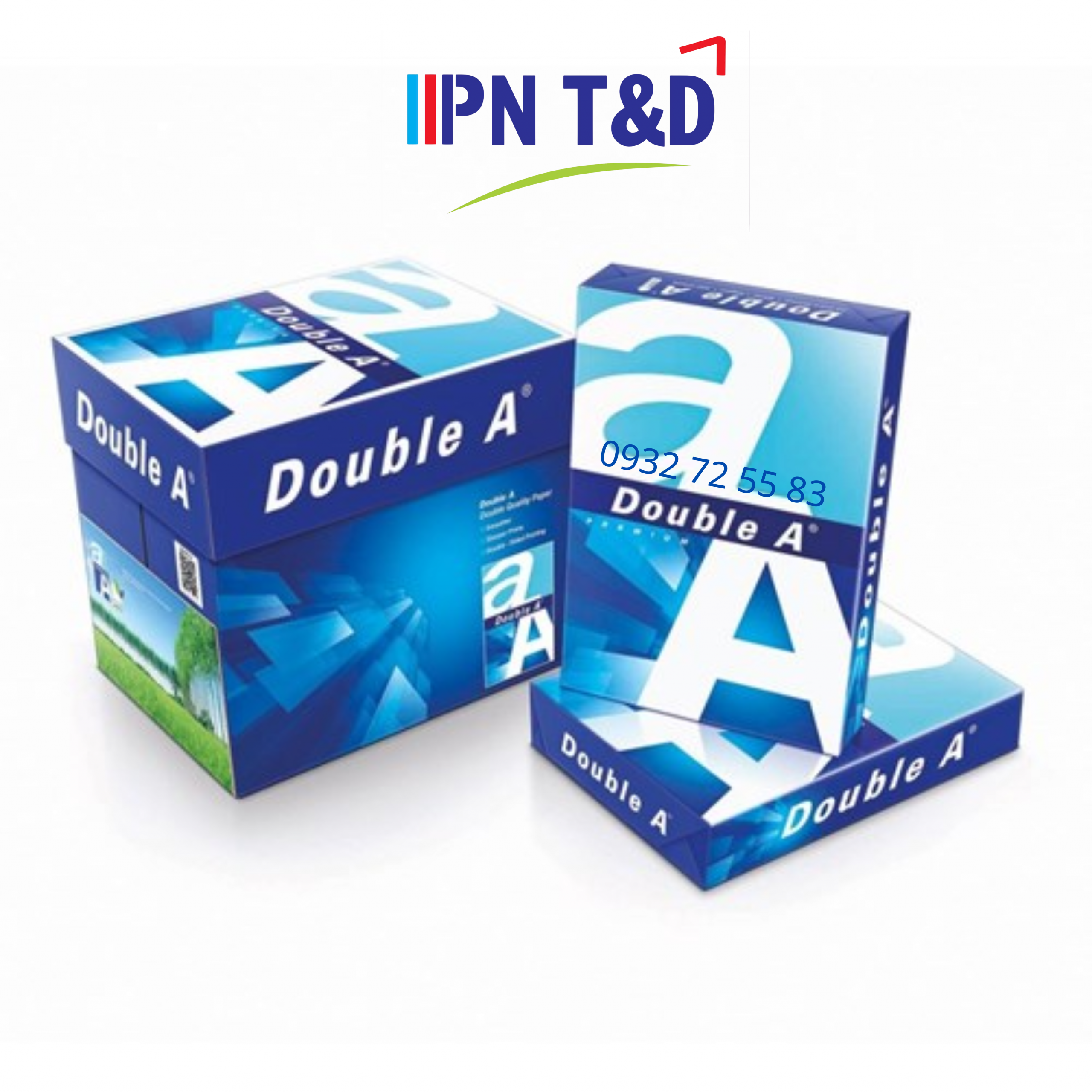 Giấy In  Double A A4 80 Chính Hãng