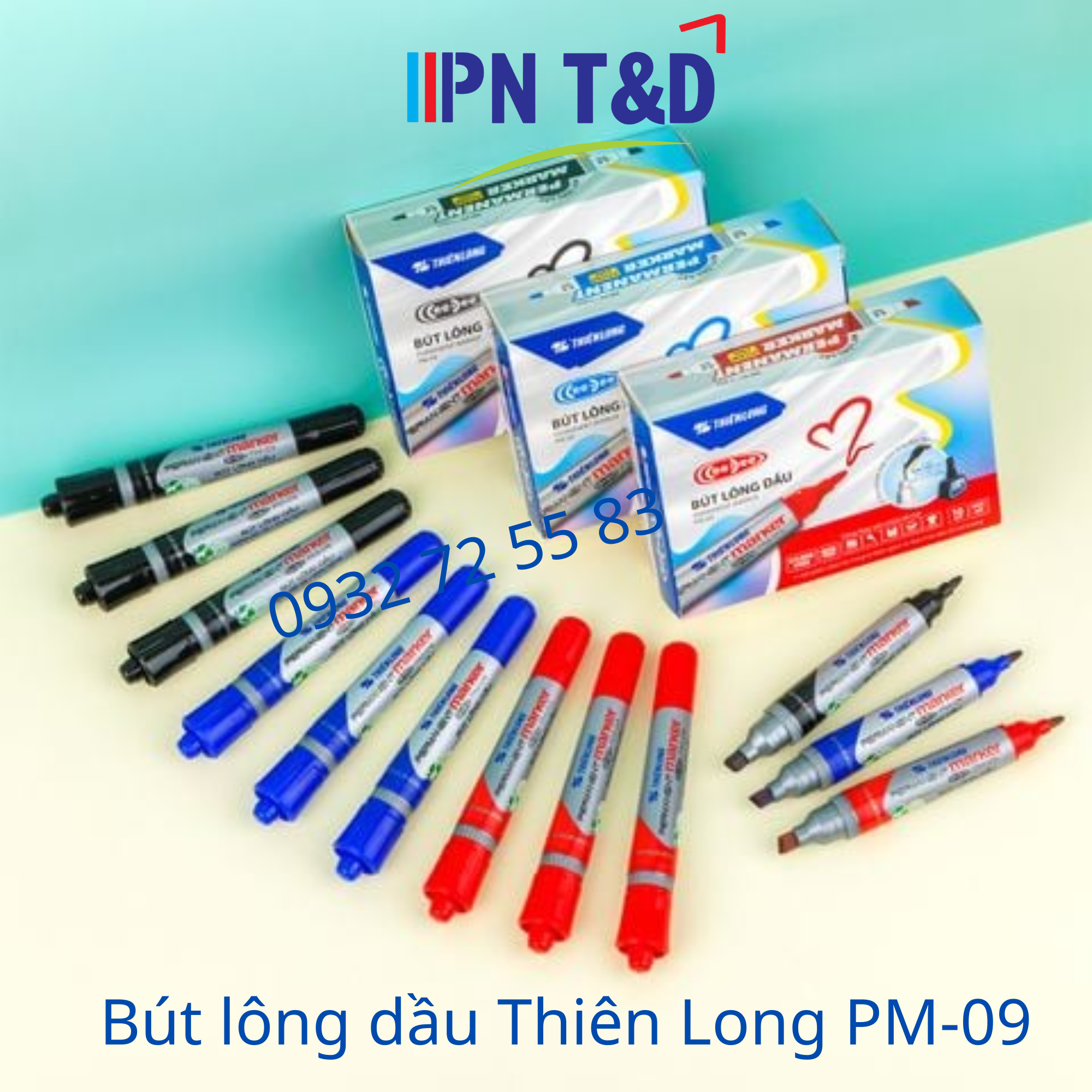 Bút Lông Dầu Thiên Long PM-09